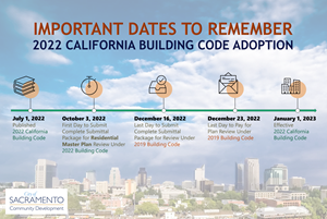 2022 Code Adoption Timeline - City of Sacramento - California Building Code Adoption