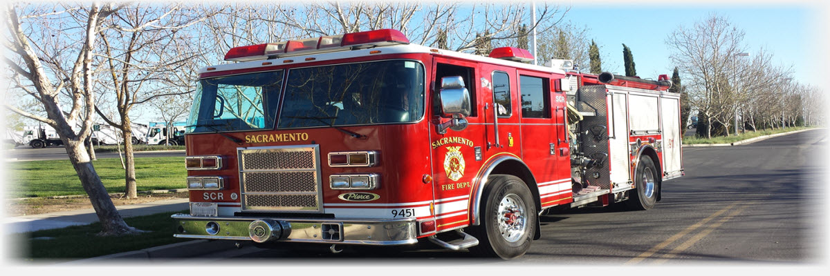 City of Sacramento Fire Engine
