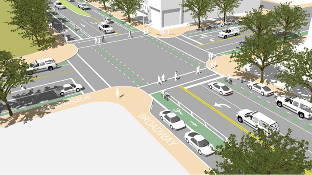 Broadway Intersection Rendering