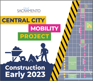 Central City Mobility Project construction early 2023