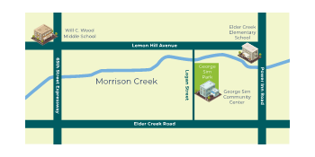Map of Morrison Creek