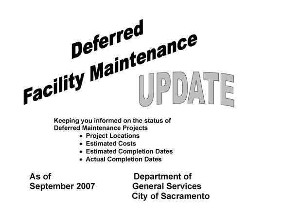 Deferred Facility Maintenance