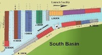 South Basin Marina Map