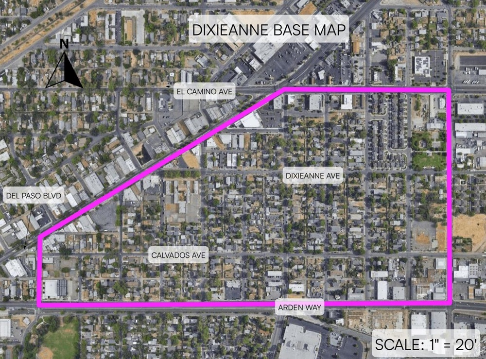 Map of Dixxieane Map