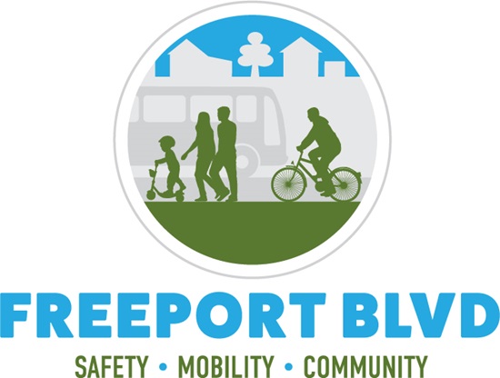 Freeport Blvd Transportation Logo